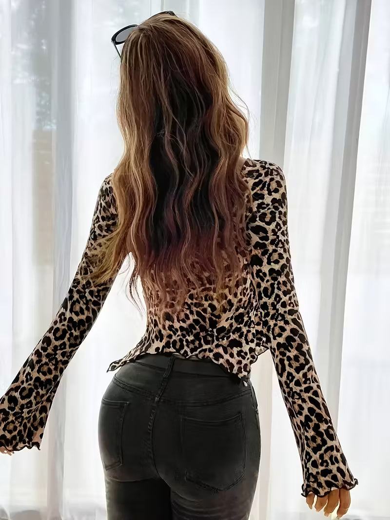 Susannaâ„¢ Maglietta Leopardata