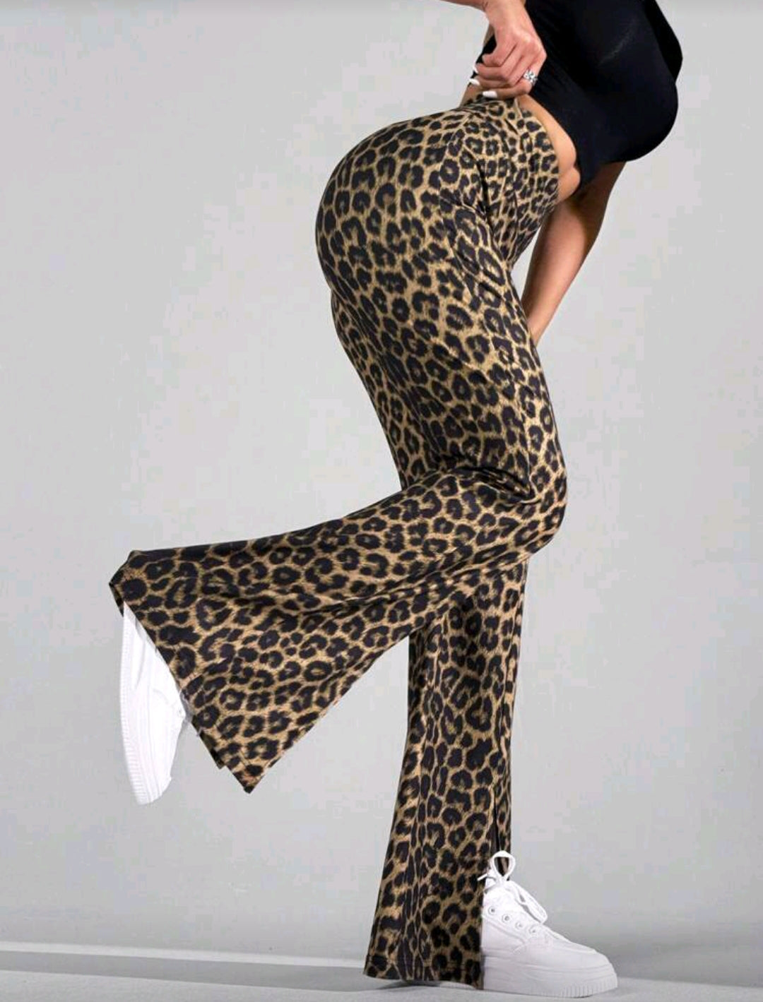 Ambra Pantaloni leopardati