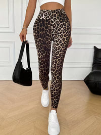 Leggings Leopardato