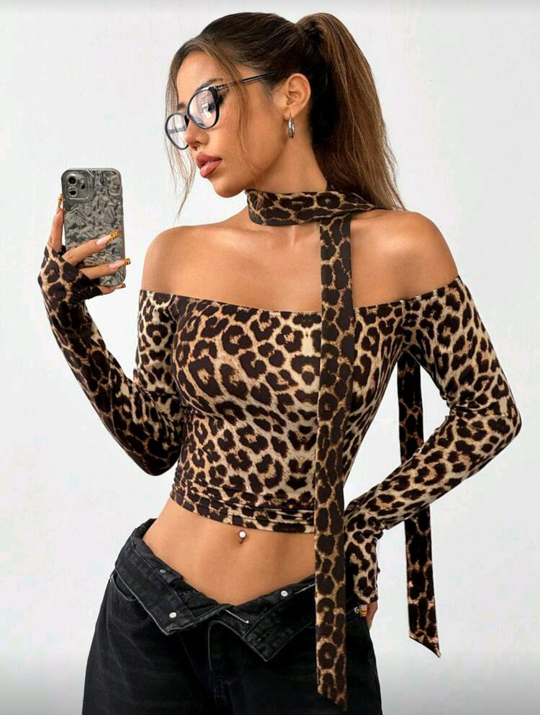 Cinzia Top Animalier