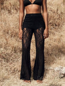 Anna – Pantalone in Pizzo Elegante che Slancia la Silhouette