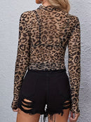 Carla Top Leopardato