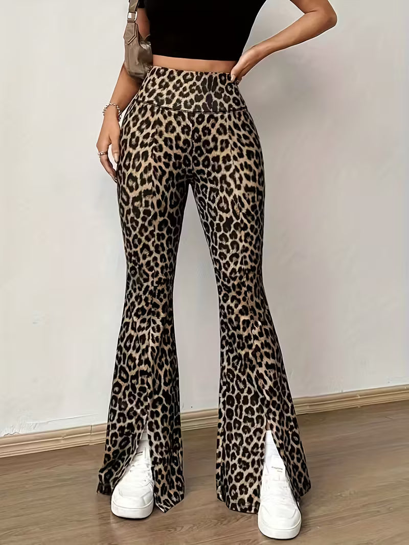 Ambra Pantaloni leopardati