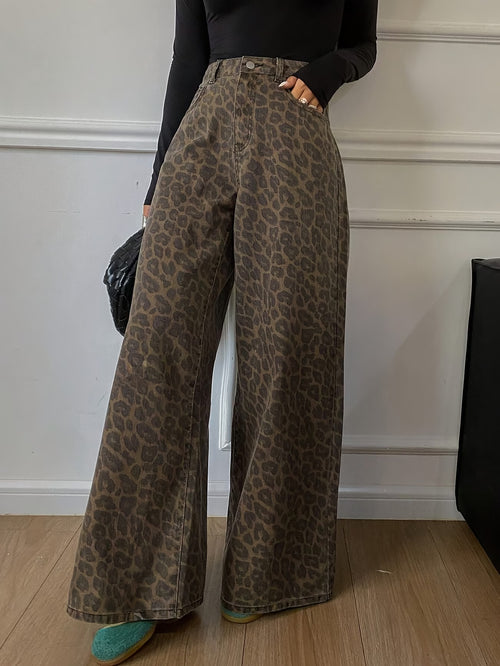 Jeans Leopardati