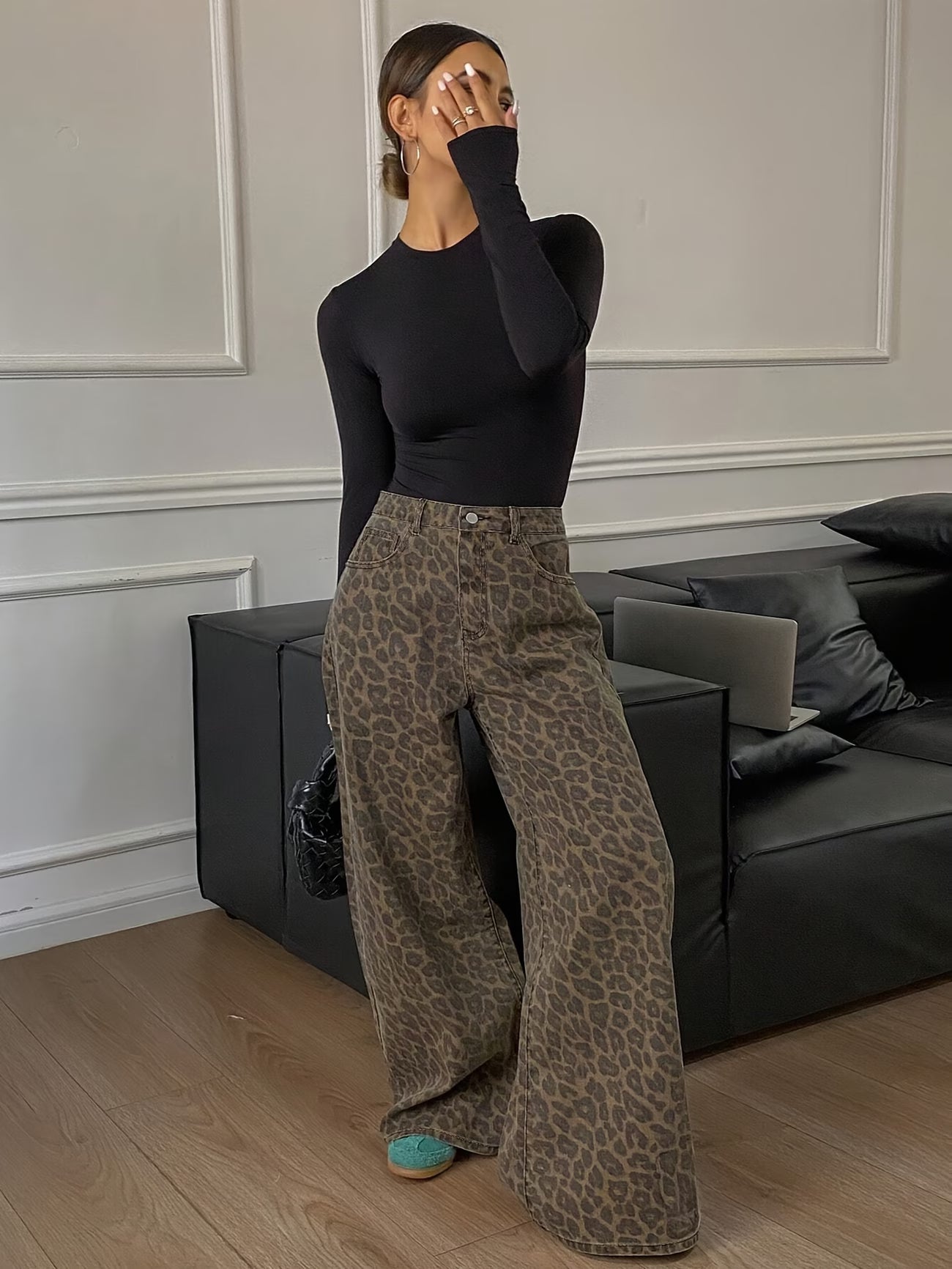 Jeans Leopardati